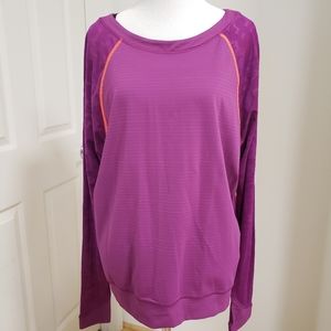 Lululemon Run For Days Long Sleeve Size 10 Plum
